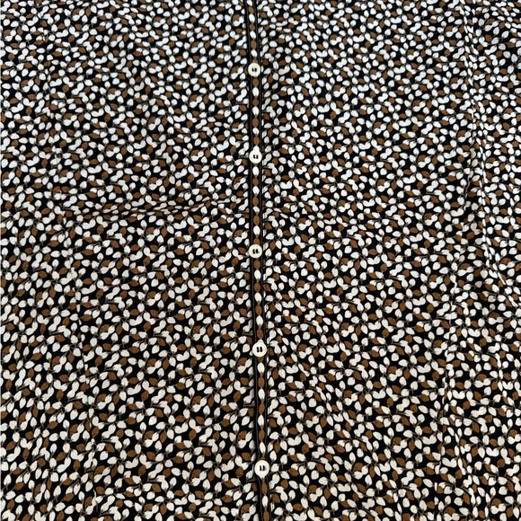 Max Studio Floral Black and White Women's Skirt - Picture 6 of 10